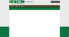 Desktop Screenshot of kbgnet.com